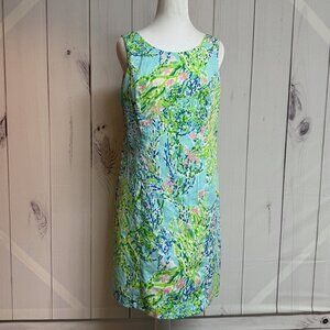 Lilly Pulitzer Cathy Shift Dress – Blue Heaven – Size 8
